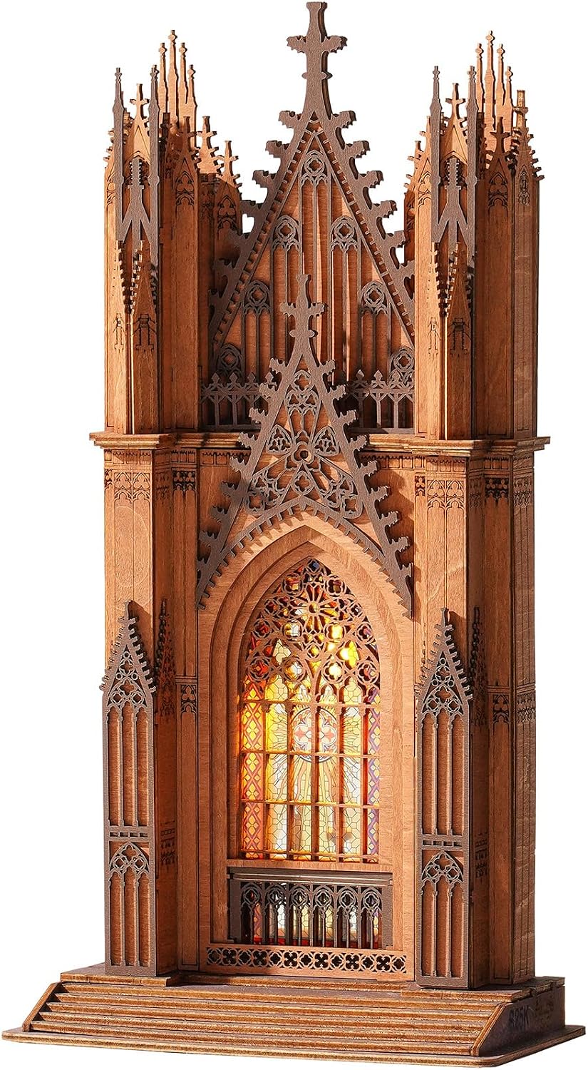 Rowood Rompecabezas de madera 3D para adultos, kit de construcción de