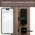 Wyze Cerradura de palma, cerradura de puerta inteligente con reconocimiento de vena de palma, cerraduras inteligentes de entrada sin llave para puerta delantera, teclado, bloqueo automático