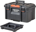 CRAFTSMAN VERSASTACK - Caja de herramientas XL, impermeable para interiores y exteriores, almacenamiento de herramientas apilable, con cerradura, 21 pulgadas (CMST21430)