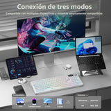 Aula F98Pro V3 - Teclado mecánico inalámbrico con pantalla y perill...