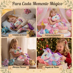 gnomantic Animales de peluche de unicornio con bebés en el interior