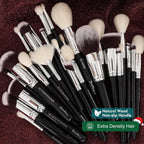 Conjunto de brochas de maquillaje profesional 32 piezas de pelo