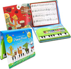 Juguetes de libro de piano para niños, 20 teclas, teclado para niños, juguetes musicales, regalos para niños y niñas de 3, 4 y 5 años