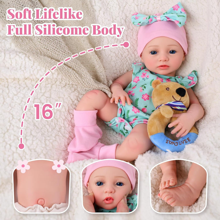 BABESIDE Muñecas Reborn realistas LTRB001RRWB-TC