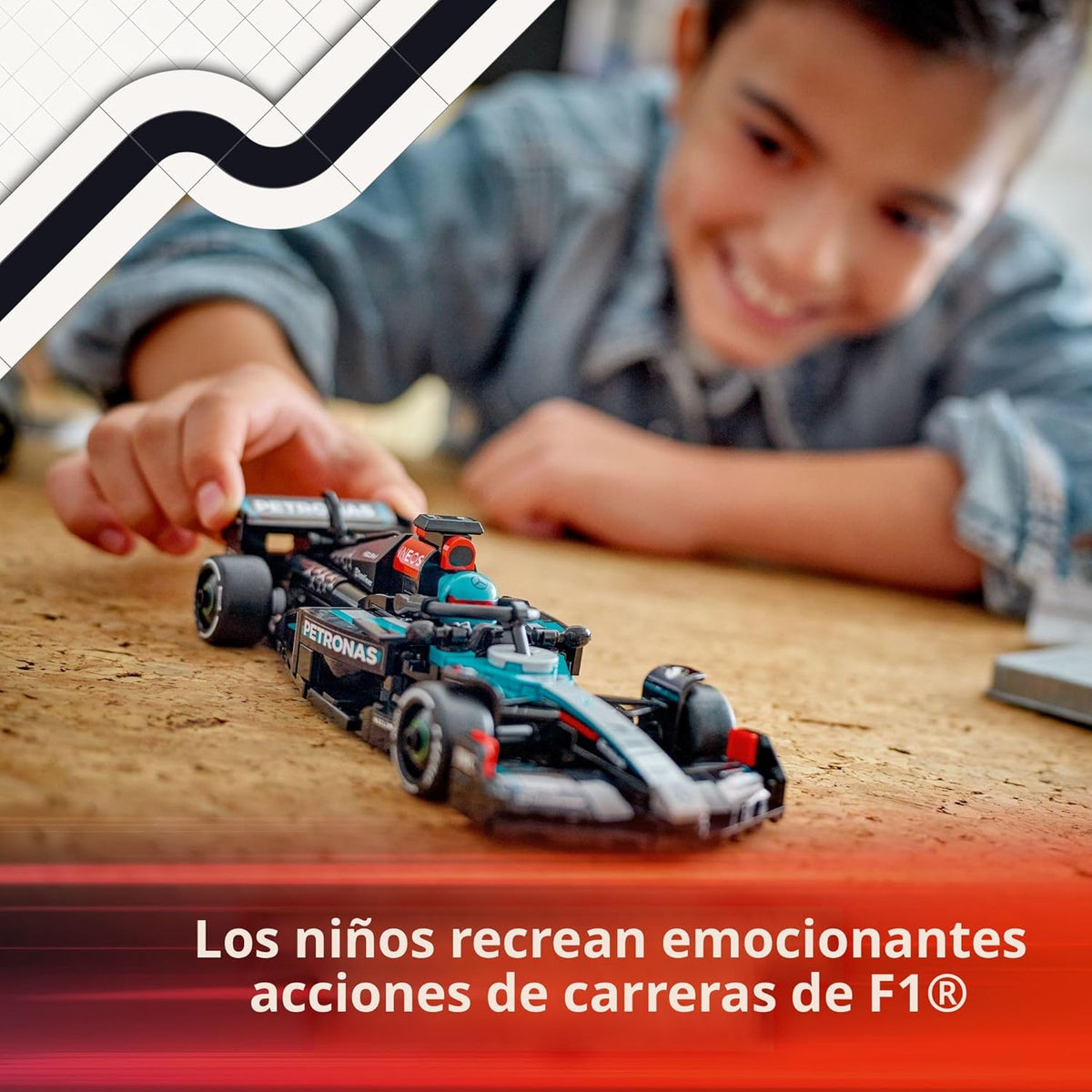 LEGO Speed Champions Mercedes-AMG F1 W15 - Juego de
