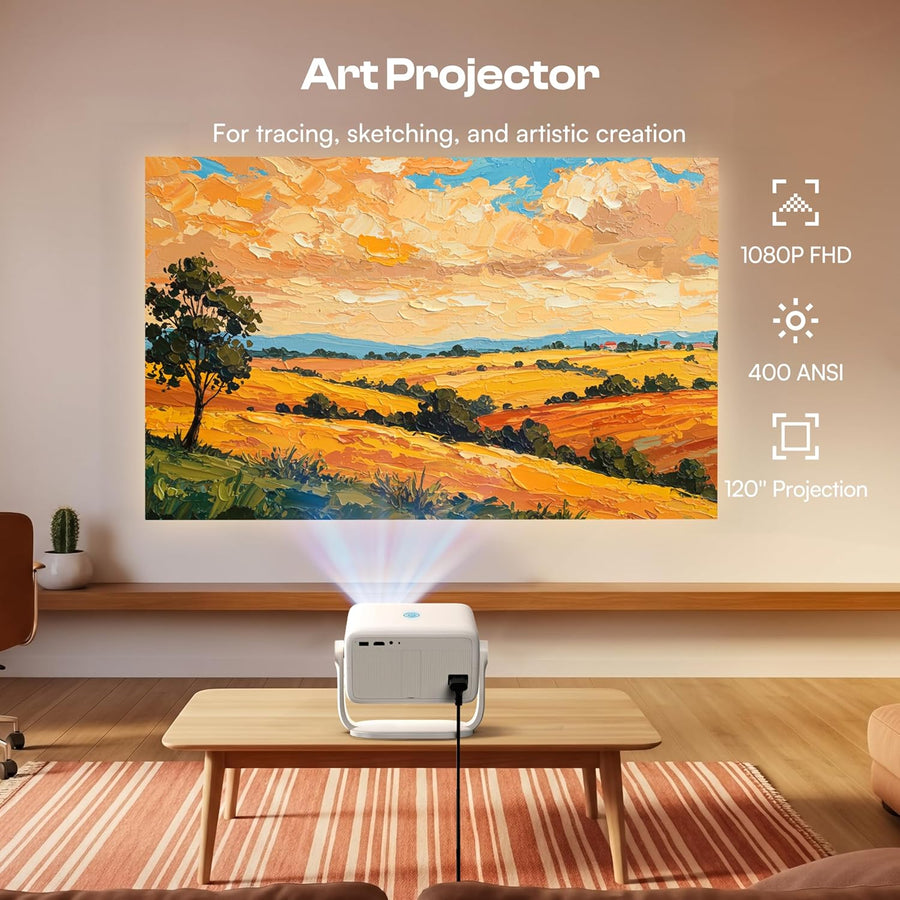 Caydo Proyector de arte P3 con aplicación de dibujo exclusiva para...
