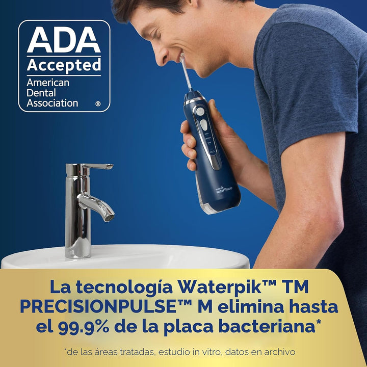 Waterpik Irrigador dental avanzado 2.0 inalámbrico para dientes, en...