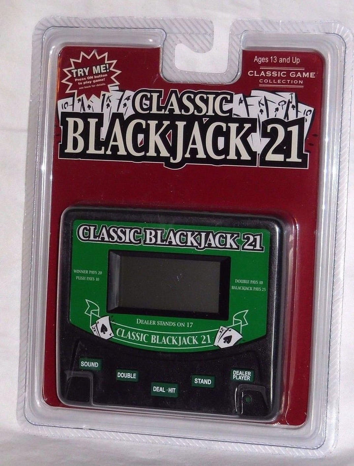 Viajar Blackjack clásico portátil 21 tarjetas y 5 en 1 póker electr...