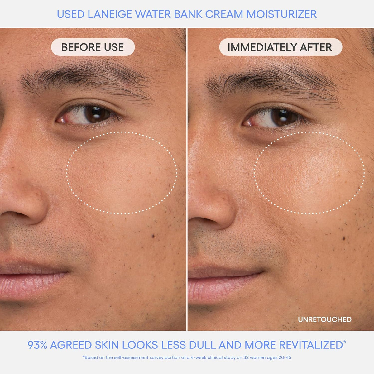 LANEIGE Crema Hidratante Water Bank Azul con Ácido Hialurónico: Cre...
