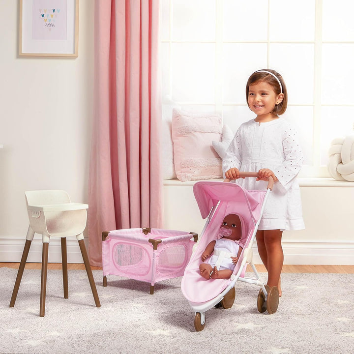 LullaBaby Paquete de accesorios realistas para muñecas de bebé de 1...