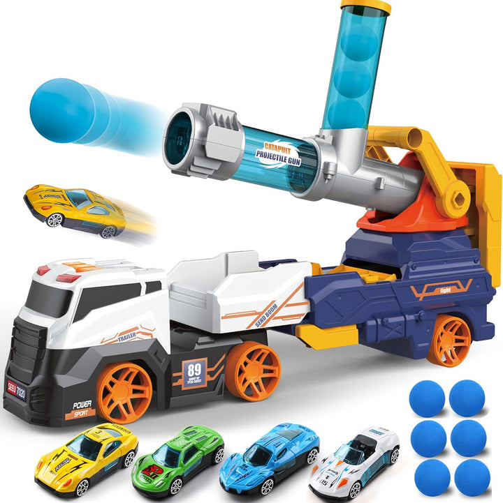 Dwi Dowellin Juguetes de Camión para Niños, Juguetes de Coche Grand...