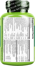 NATURELO Multivitaminas para Adolescentes Niñas/Niños, 180 Cápsula...