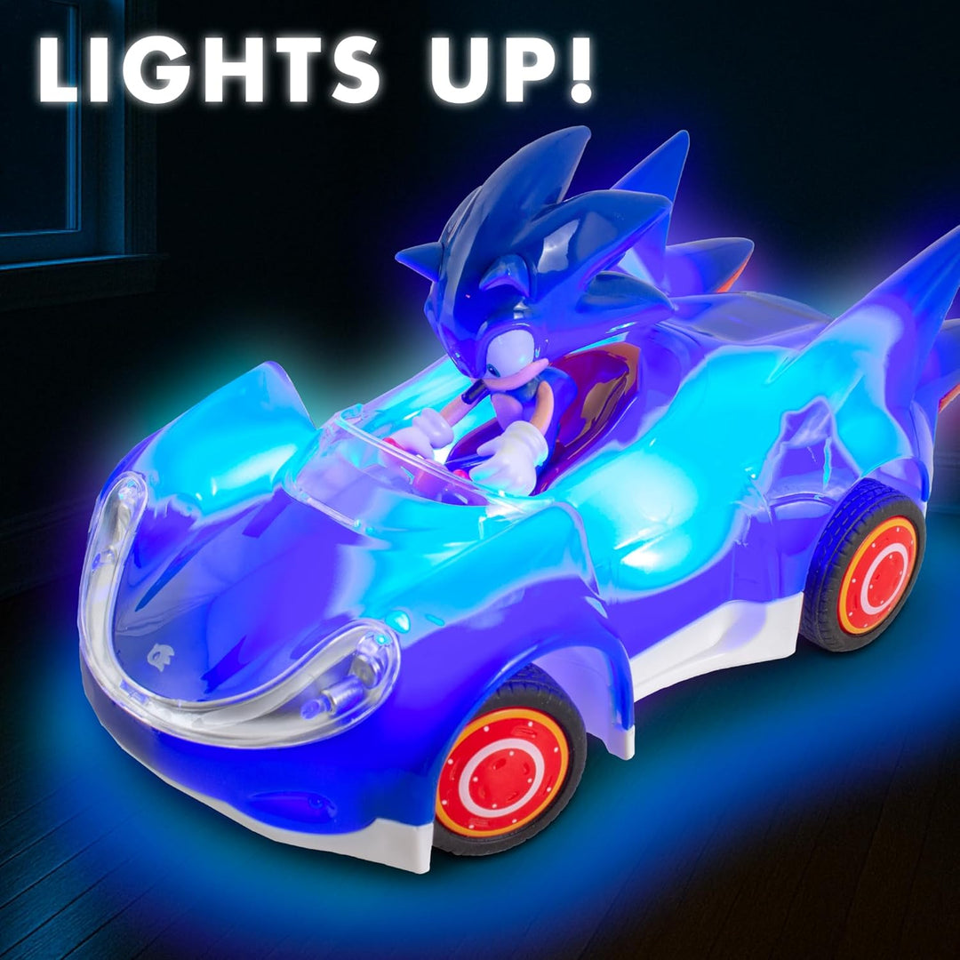 NKOK Listo para Usar, Escala 1\/28, RC Sonic Glow Racer