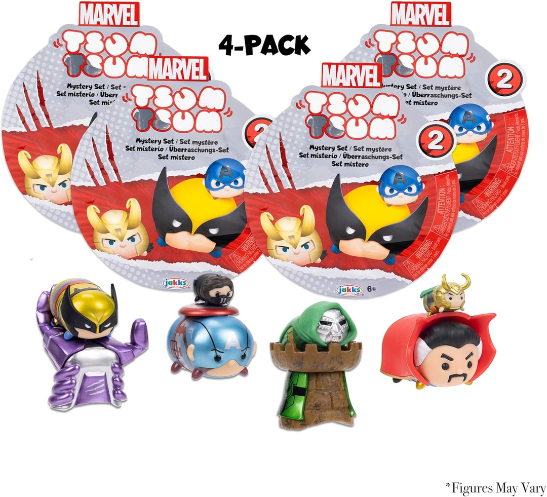 Disney TSUM TSUM Marvel Adventures - Mini figuras de
