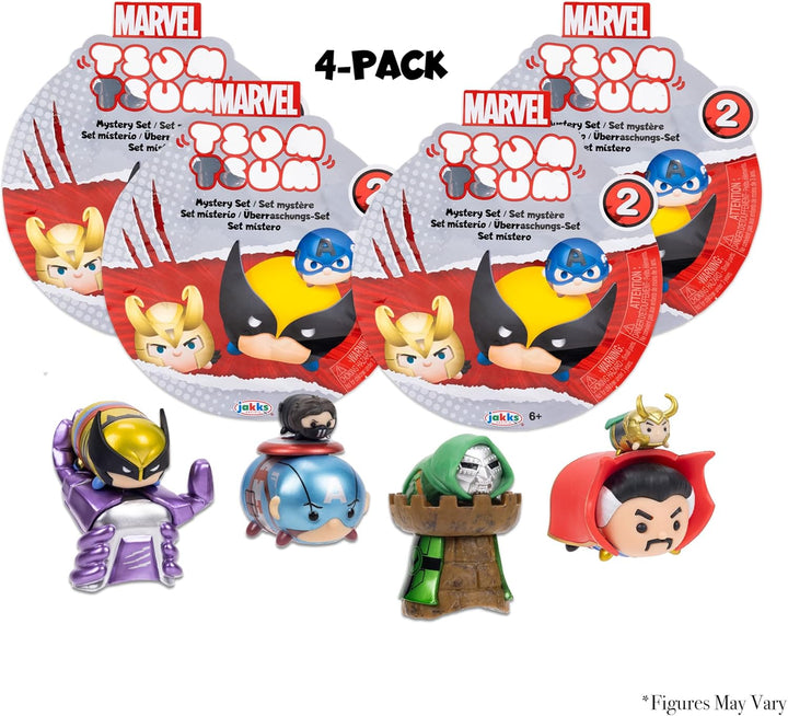 Disney TSUM TSUM Marvel Adventures - Mini figuras de