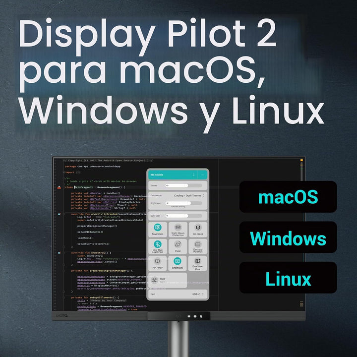 BenQ Monitor de programación RD280UG 28.2" 4K+, frecuencia de a...