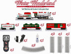 Lionel Winter Wonderland Electric O Gauge Train Set con Remote, Age 14+