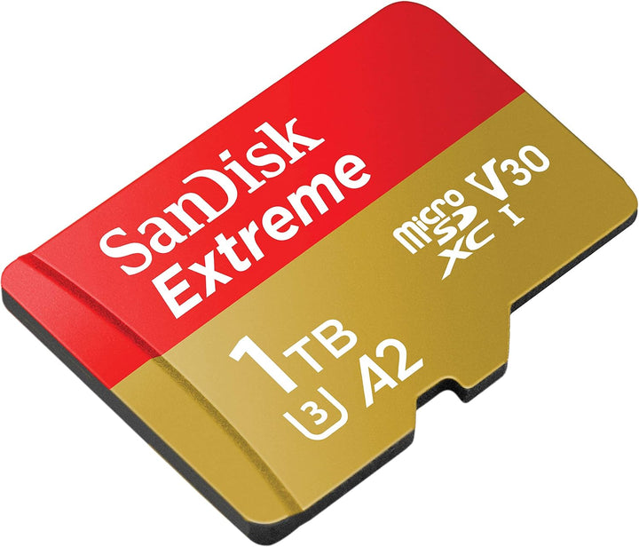 SanDisk Tarjeta UHS I Extreme microSD de 1 TB para video 4K en telé...