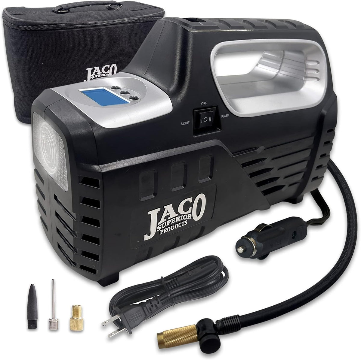 JACO SmartPro 2.0 inflador digital de neumáticos AC\/DC - Compresor...