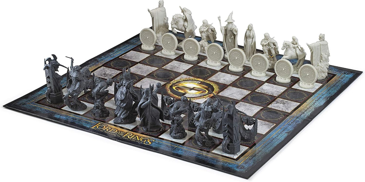Juego de ajedrez de la batalla del Señor de los Anillos por la Tierra Media