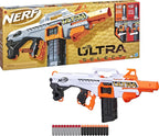 Nerf Ultra Select - Lanzador totalmente motorizado, disparo para distancia o precisión, incluye cargadores y dardos, juegos y juguetes al aire libre, lanzadores automáticos eléctricos de espuma de