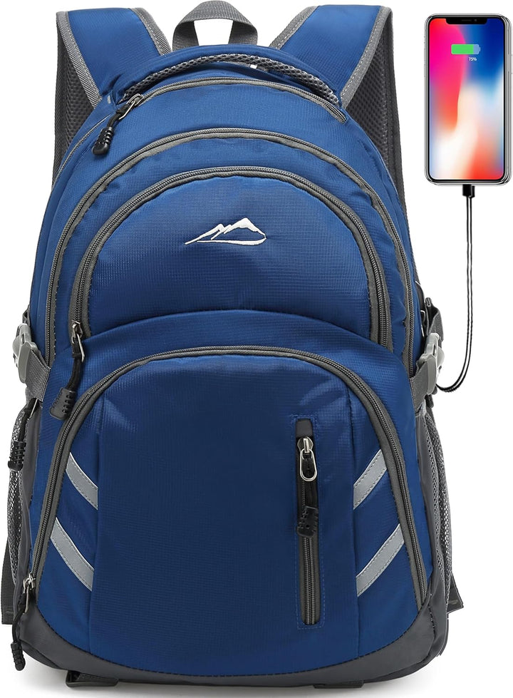 ProEtrade - Mochila para universidad con compartimento para laptop,...