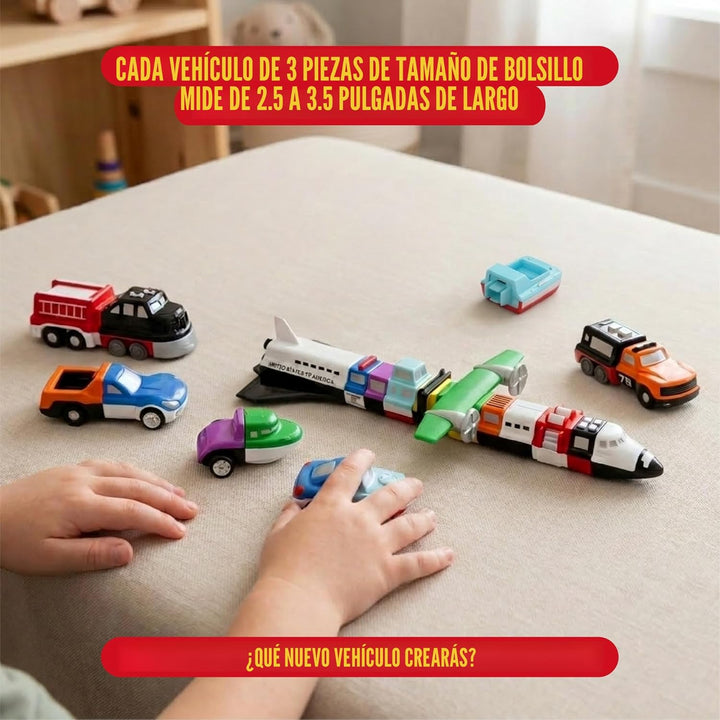 Vehículos magnéticos Popular Playthings para niños pequeños de 1 a...