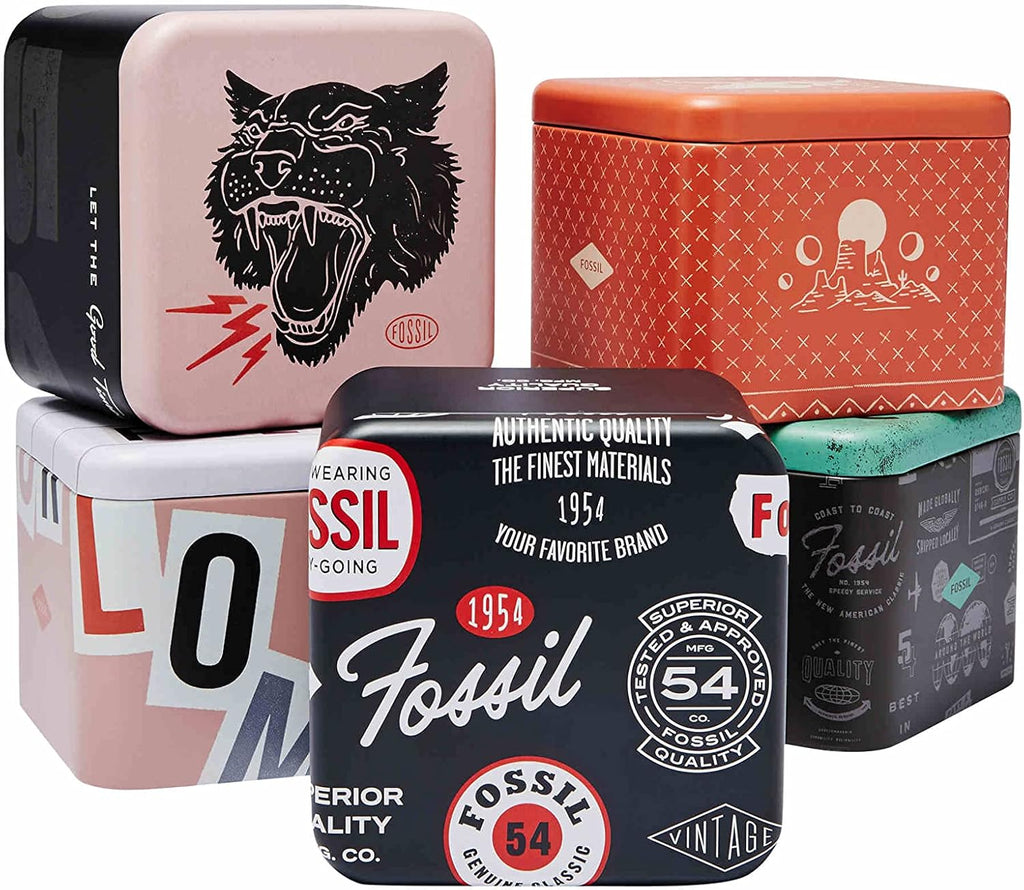 Fossil Reloj de cuarzo Kerrigan de cuarzo de acero inoxidable para mujer
