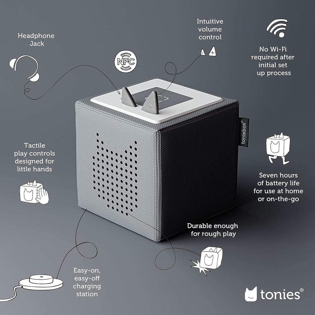 Toniebox 1 - Set de inicio del reproductor de audio con Playtime Pu...