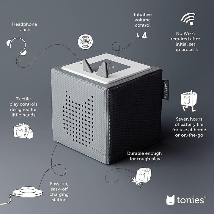 Toniebox 1 - Set de inicio del reproductor de audio con Playtime Pu...