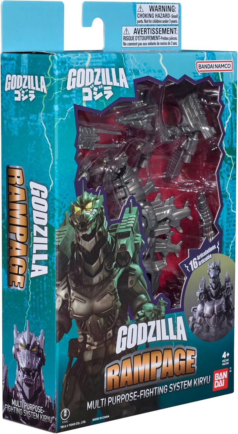 BANDAI Namco MechaGodzilla 2003 - Godzilla Rampage - Figura de acción de 6