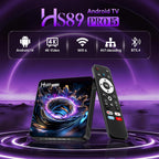 Android TV Box 14.0, 4GB RAM 32GB ROM RK3539 Quad-Core, WiFi dual 6, 4K