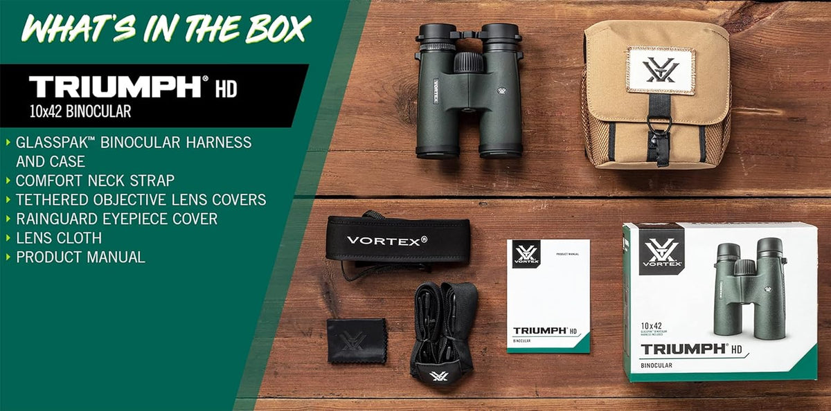 Prismáticos Vortex Optics Triumph HD 10x42 - Sistema