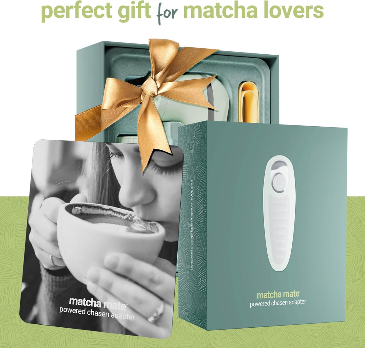 Matcha Mate Batidor de bambú eléctrico - Batidor tradicional