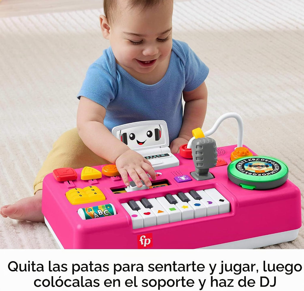 Fisher-Price Laugh & Learn Mix & Learn DJ Table Baby Toy