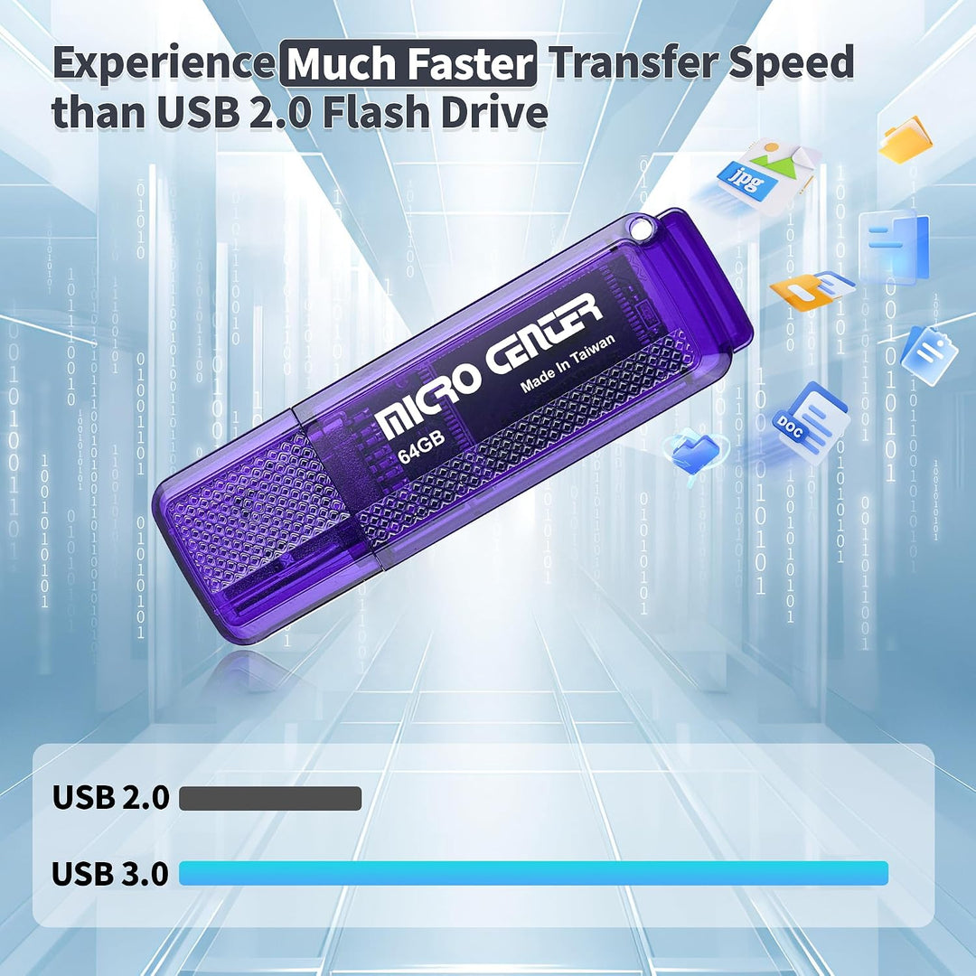 INLAND Micro Center SuperSpeed - Paquete de 10 unidades flash USB 3...