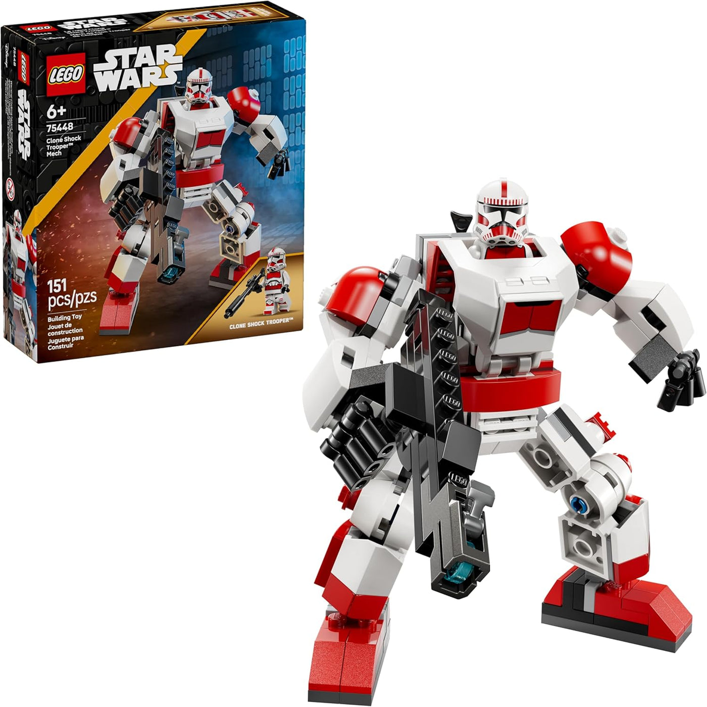 LEGO Star Wars Clone Shock Trooper Mech - Juguete de