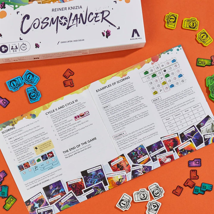 Juego de mesa Cosmolancer Un juego de estrategia por