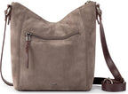 The Sak Ashland Crossbody Purse - Bolso de mano de cuero para mujer para uso diario y viajes - Cruzado con correa ajustable para el hombro