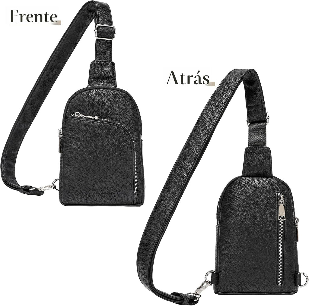 Bolso de viaje pequeño, bolso cruzado antirrobo para mujer