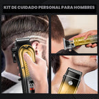Cortapelos 3 en 1 para hombres, recortadora de barba y afeitadora de
