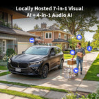 Aqara 4MP Camera Hub G5 Pro WiFi, Cámara de Seguridad con Visión Nocturna a Color Real