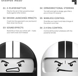 Sharper Image Road Rage - Coches de control remoto, mini autos choc...