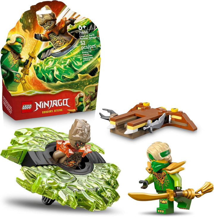 LEGO NINJAGO Loyd vs Earth Monster Spinner Juguete de