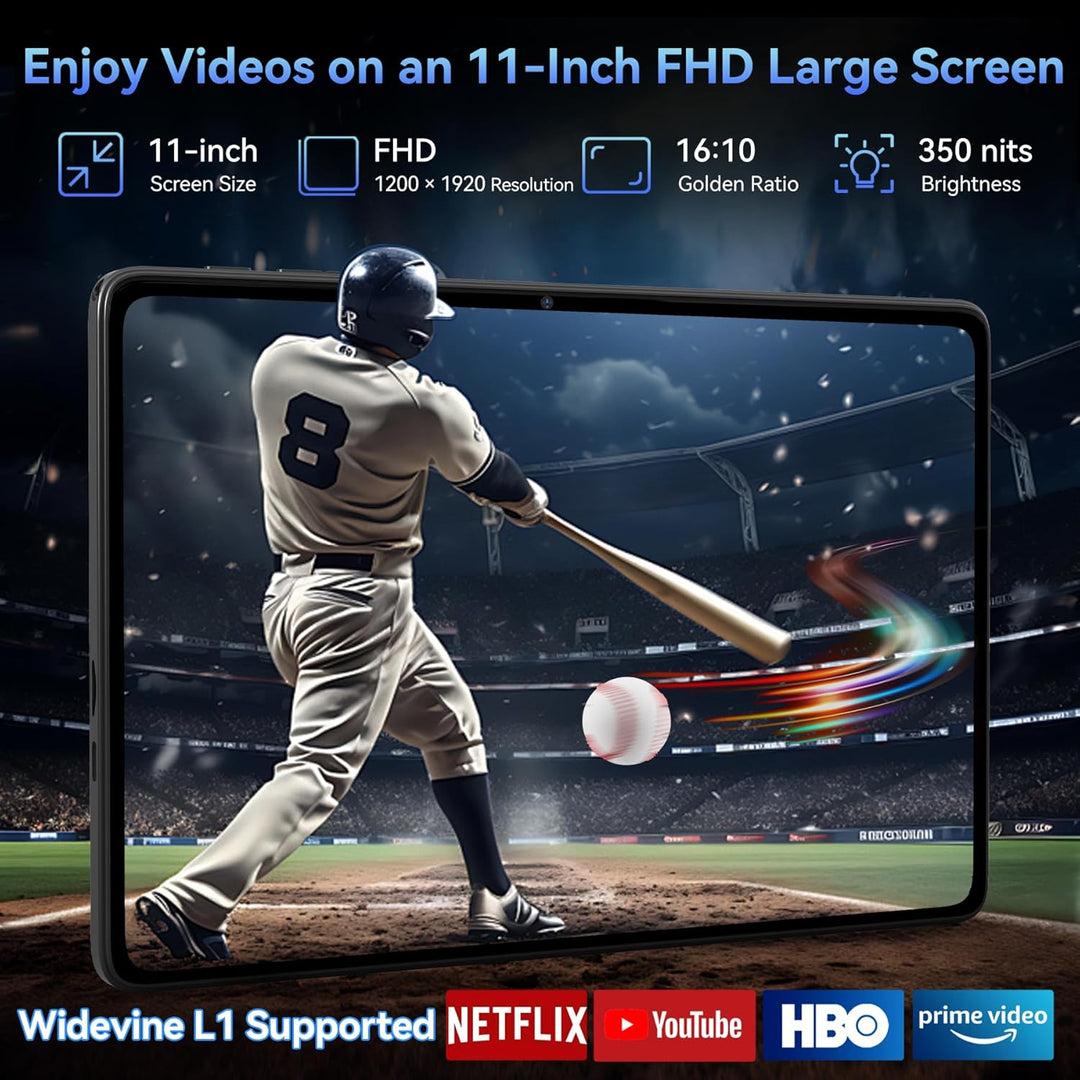 Tablet 2026 Android 16 Tablet con Gemini AI 3.5, pantalla FHD de 11...