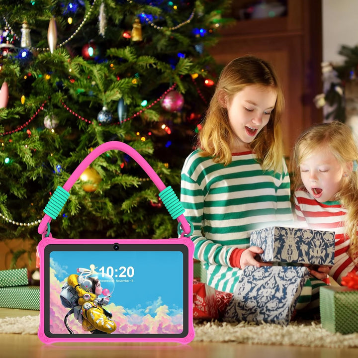 PRITOM Lanyard - Tablet infantil de 7 pulgadas, 32 GB Android 13 co...