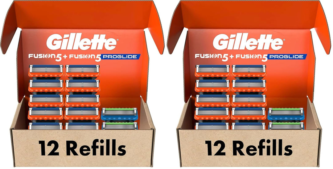 Gillette Fusion5 - Recambios de cuchilla de afeitar para hombre, 10...