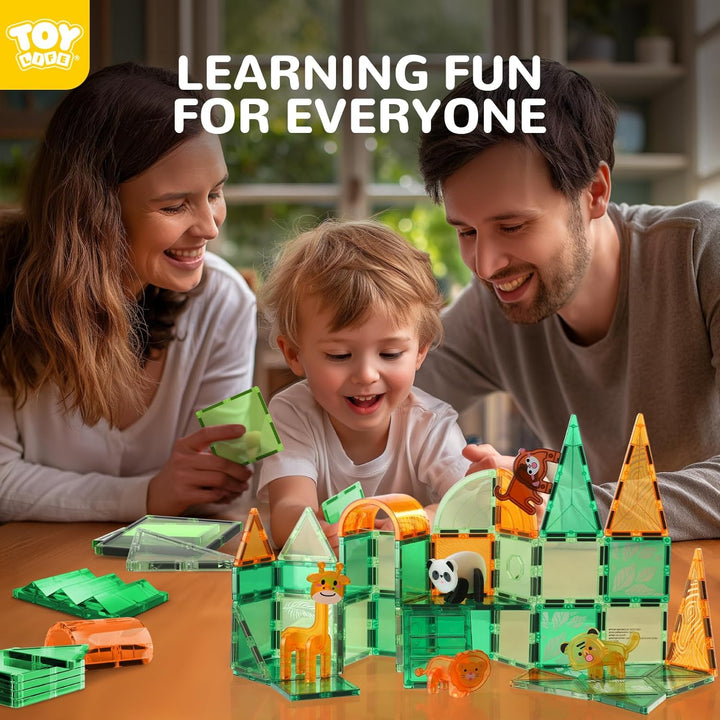 TOY Life Azulejos Magnéticos para Niños Pequeños de 3-5 Años, 56 Pi...