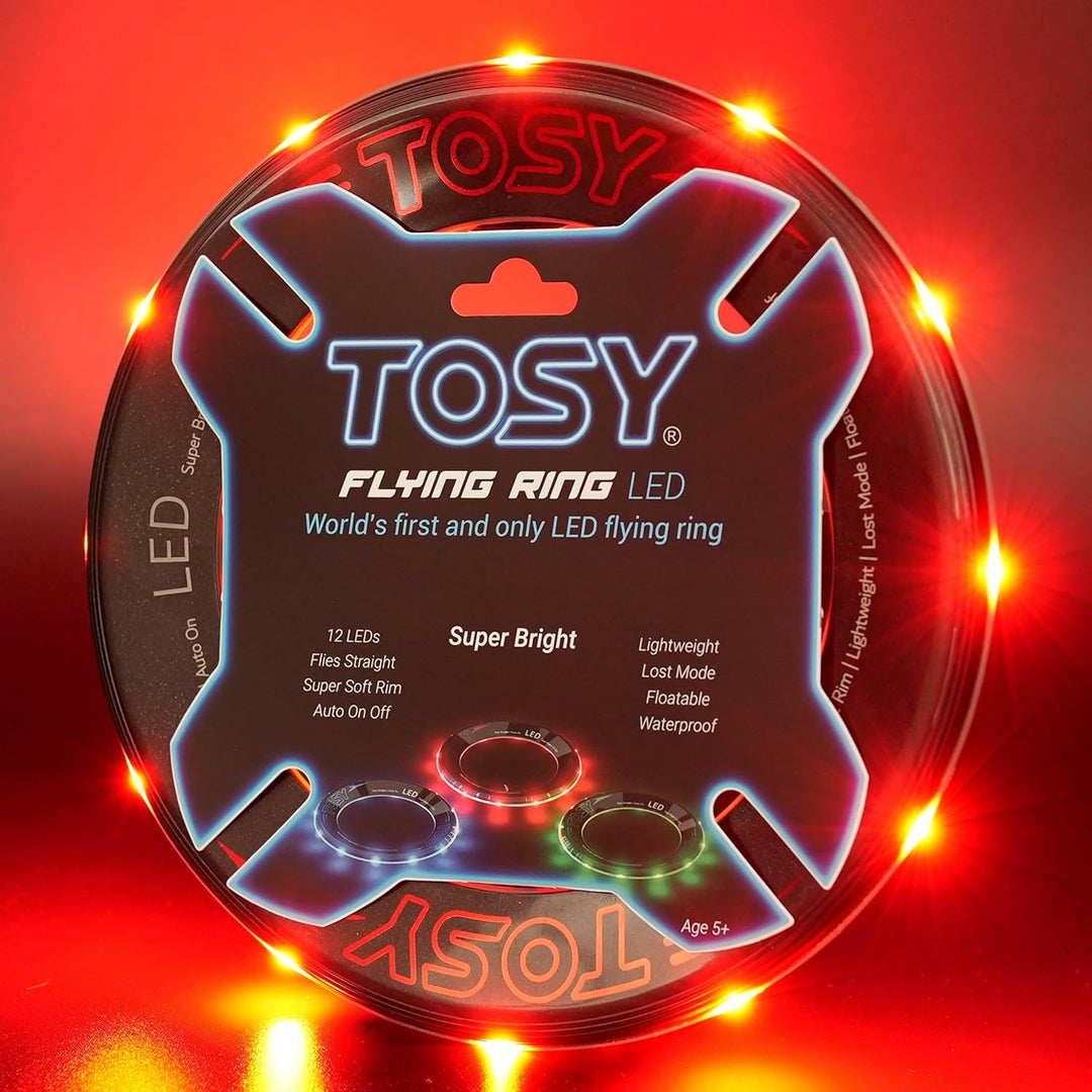TOSY Flying Ring - 36 RGB Multicolor or 12 Monocolor LEDs, Super Br...
