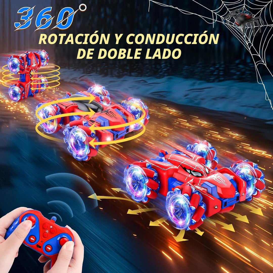 Punieayi - Coche de control remoto Spider, autos RC de 2.4 GHz con...